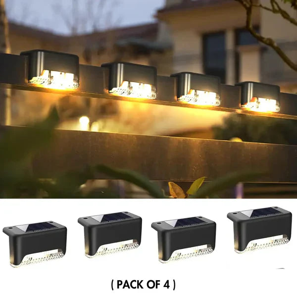 Solar Powered Waterproof Deck Lights for Outdoors Main image