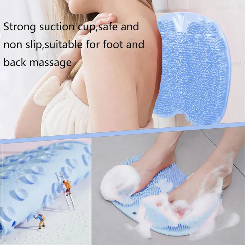 Eptchn Hands-Free Silicone Foot Scrubber Mat