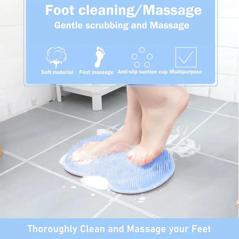 Eptchn Hands-Free Silicone Foot Scrubber Mat Main image