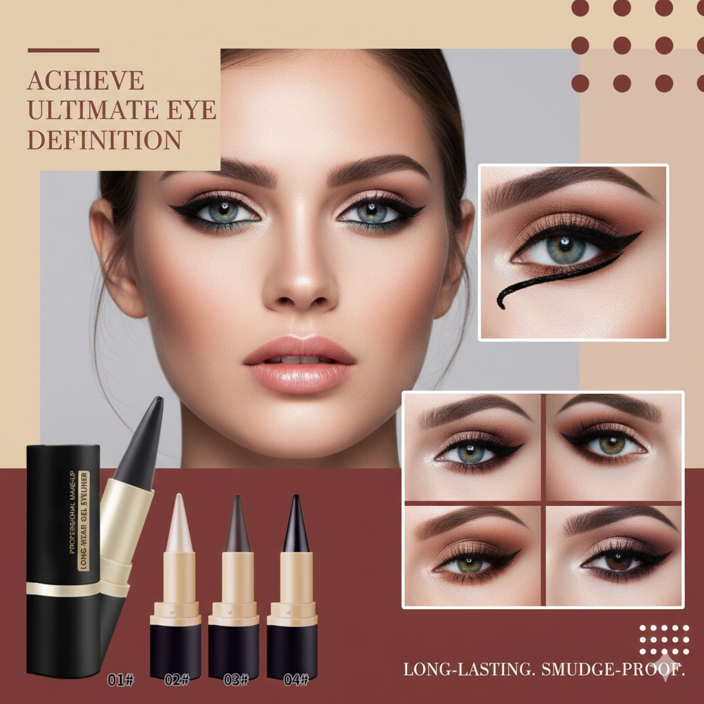 ✨ BUY 1 GET 1 FREE! 💥 Matte Fast-Drying Eyeliner – Waterproof, Long-Lasting & Perfect for Any Look 👁️🖤 Secondary image