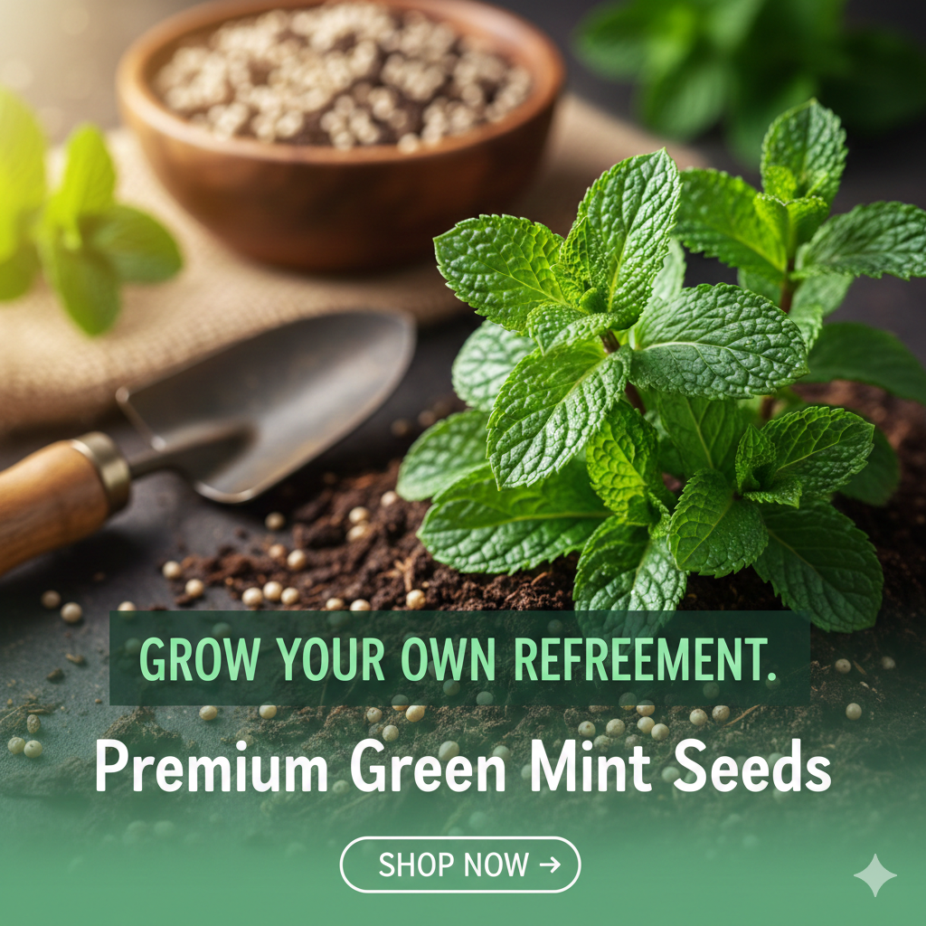 🌿 Mint Seeds – Fresh, Healthy & Easy to Grow | 🔥Buy 1 Get 1 Free🔥 Secondary image