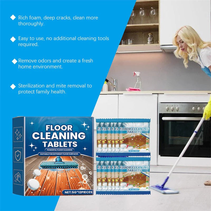 Effervescent floor cleaning tablets | 🔥Buy 1 Get 1 Free🔥
