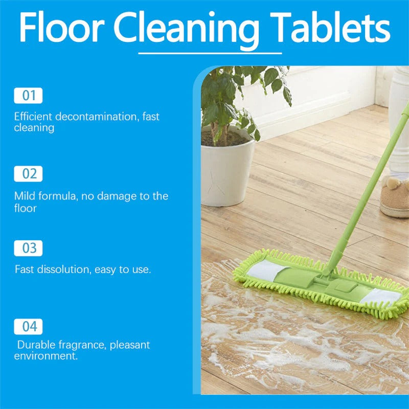 Effervescent floor cleaning tablets | 🔥Buy 1 Get 1 Free🔥