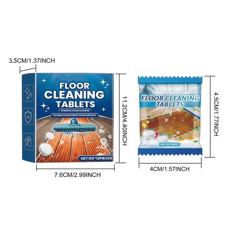 Effervescent floor cleaning tablets | 🔥Buy 1 Get 1 Free🔥