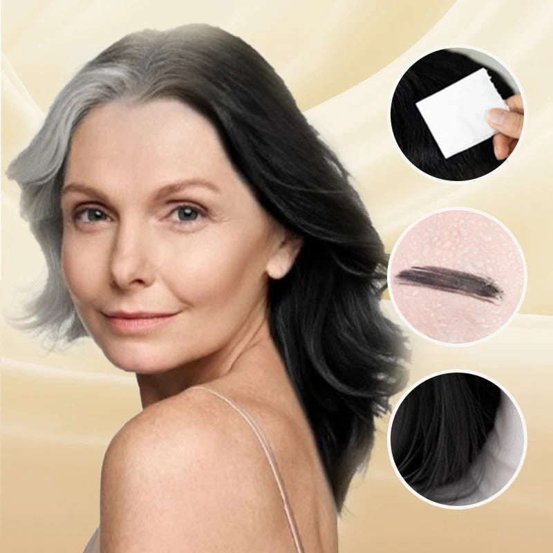 Instant hair coloring stick with built-in comb Secondary image