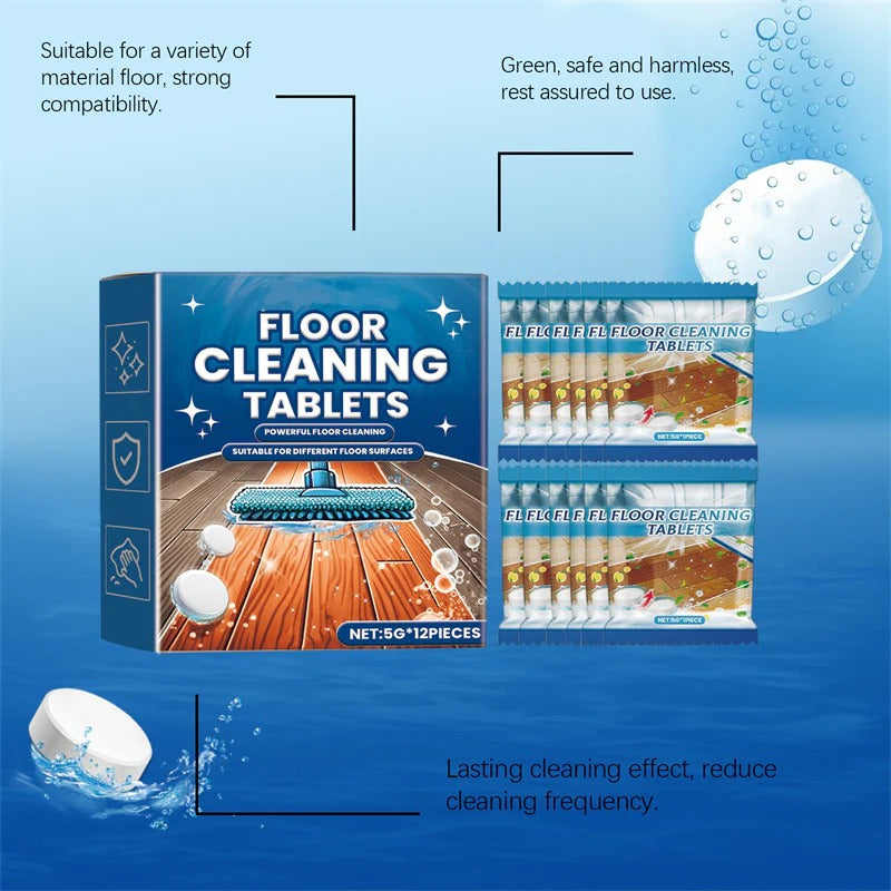 Effervescent floor cleaning tablets | 🔥Buy 1 Get 1 Free🔥