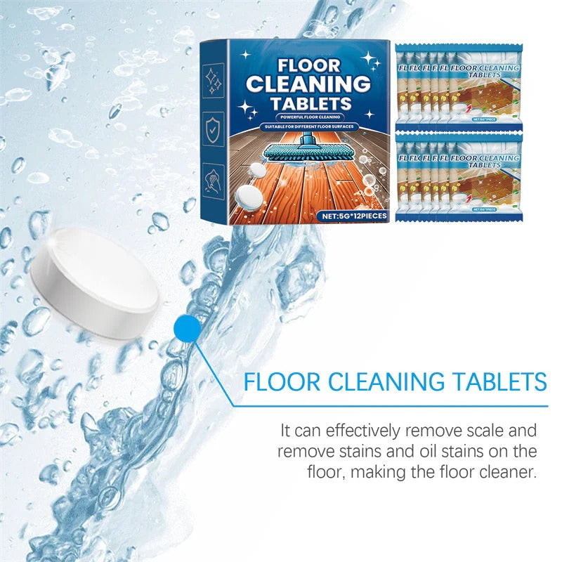 Effervescent floor cleaning tablets | 🔥Buy 1 Get 1 Free🔥